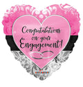 CONGRATULATIONS ON YOUR IN ENGAGEMENT 18" BALLOON E-#1