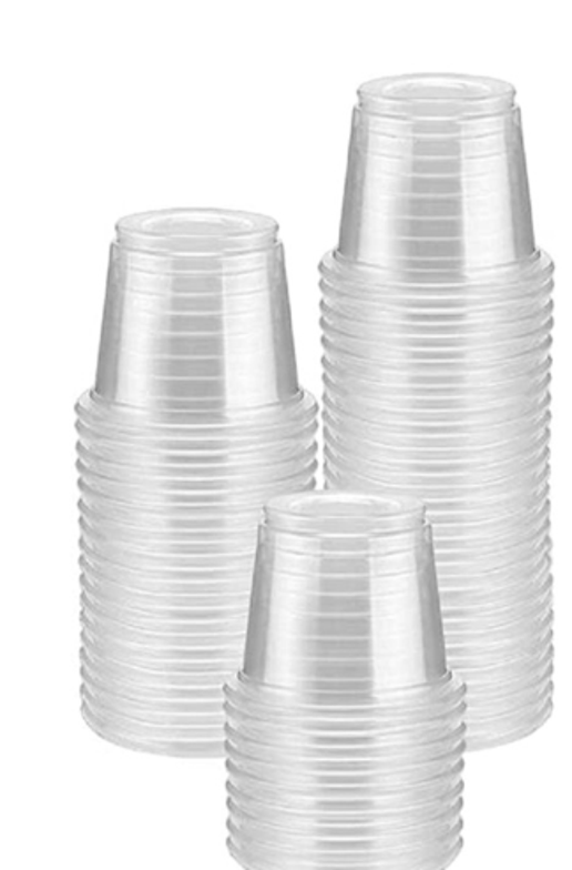 10 Pcs Plastic Tumblers – Clear