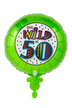 Happy 30th, 40th, 50th, 60th, 70th, 80th & 90th Birthday Dots & Lines Foil Balloon – 18"