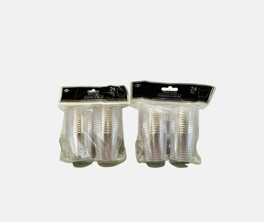 24 Pcs Shot Cups – Durable & Disposable Party Drinkware
