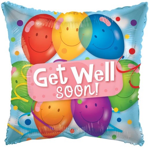 GET WELL SOON! 18" BALLOON -GW22
