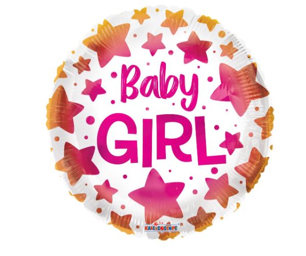 Baby shower BABY GIRL 18”balloon BS59