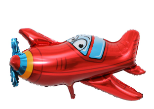 90x71cm Airplane Balloon