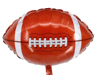 40x55cm Rugby Ball Balloon