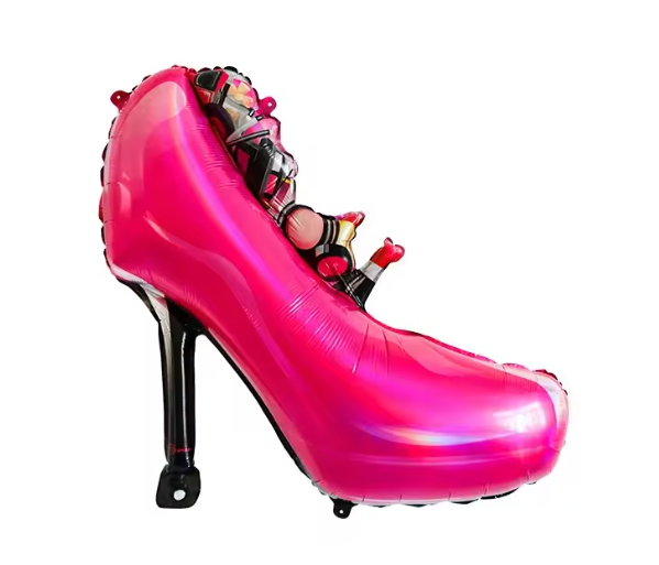 High Heels Barbie Girl Foil 29" Balloon- K71
