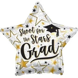 CONGRATS GRAD! STAR 18" BALLOON -G25