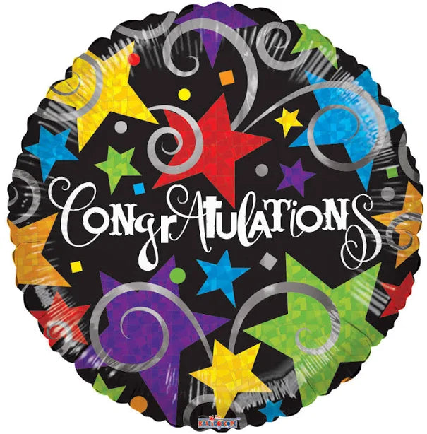 CONGRATULATIONS 18" BALLOON -G43