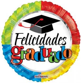 FELICIDADES GRADUADO! 18" BALLOON -G26