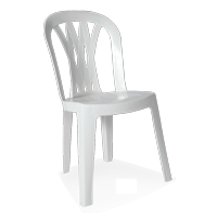 White Bistro Garden Chairs
