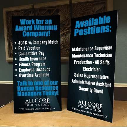 Corporate Event Boards
